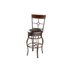 Vincent 30" Swivel Stool in Pepper - American Hertiage - AH-130911PP