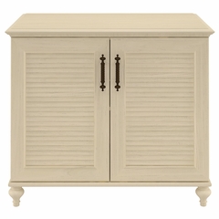 Volcano Dusk 34" 2 Door Storage Cabinet in Driftwood Dreams - Kathy Ireland