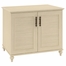 Volcano Dusk 34" 2 Door Storage Cabinet in Driftwood Dreams - Kathy Ireland