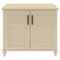 Volcano Dusk 34" 2 Door Storage Cabinet in Driftwood Dreams - Kathy Ireland