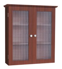Wall Cabinet with Two Glass Doors - Chesterfield - 6209