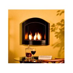 Wall Mount Arch Fireplace - Holly and Martin