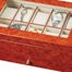 Watch Box in Burlwood Oak - Peyton - Jewelry Boxes by Mele - 0068111