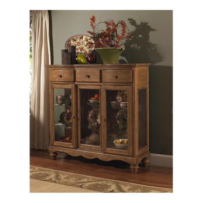 Weathered Pine Hamptons Server - Hillsdale