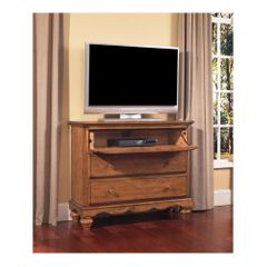Weathered Pine Hamptons TV Chest - Hillsdale