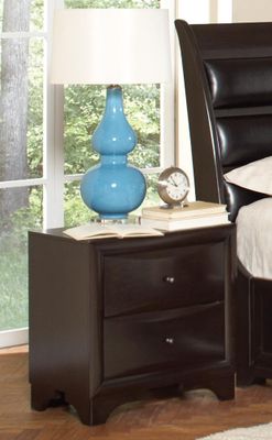 Webster Nightstand in Brown Maple - 202492