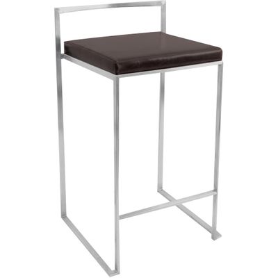 Wenge Fuji Counter Stool - Lumisource
