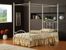 Westfield Twin Size Metal Canopy Bed - Hillsdale Furniture - 1354BTWPR