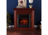 Wexford Petite Convertible Mahogany Electric Fireplace - Holly and Martin