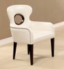 White Finish Chair - Odo - 15053