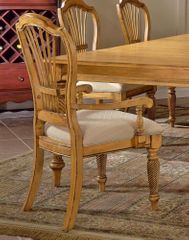 Wilshire Arm Chair in Antique Pine (Set of 2) - Hillsdale Furniture - 4507-805
