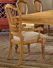 Wilshire Arm Chair in Antique Pine (Set of 2) - Hillsdale Furniture - 4507-805