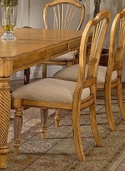 Wilshire Side Chair in Antique Pine (Set of 2) - Hillsdale Furniture - 4507-802