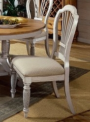Wilshire Side Chair in Antique White (Set of 2) - Hillsdale Furniture - 4508-802