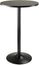 Winsome 39.76" Black Round Pub Table w/ Black Leg & Base