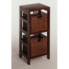 Winsome Leo 3 Piece Storage Shelf - Winsome Trading - 92525