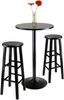 Winsome Obsidian 3-Pc Pub Table with 29" Stools