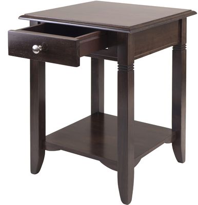 Winsome Trading Nolan Side Table with Drawer