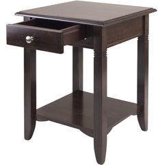 Winsome Trading Nolan Side Table with Drawer