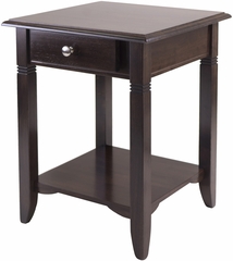 Winsome Trading Nolan Side Table with Drawer