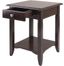 Winsome Trading Nolan Side Table with Drawer