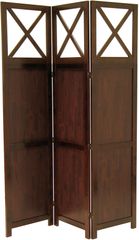 Winsome Wood Bergen Three-Panel Room Screen