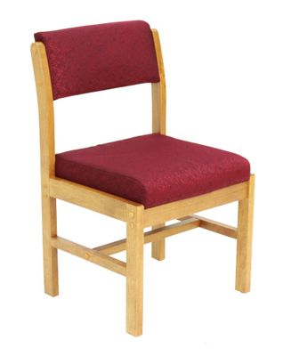 Wood and Fabric Chair - ROF-B61775-MOBY