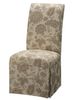 Woven Gold with Taupe Floral Pattern Skirted "Slip Over" (Fits 741-440 Chair) - Powell Furniture - 741-227Z