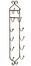 Wrought Iron Towel Wine Rack - IMAX - 9748