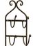 Wrought Iron Towel Wine Rack - IMAX - 9748