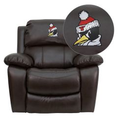 Youngstown State University Penguins Rocker Recliner - MEN-DA3439-91-BRN-45034-EMB-GG