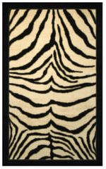 Zebra Safari Floor Rug - 970018