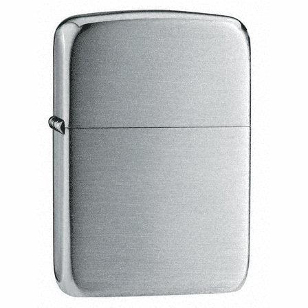 1941 Replica Hand Satin Sterling Silver Zippo Lighter - Discontinued