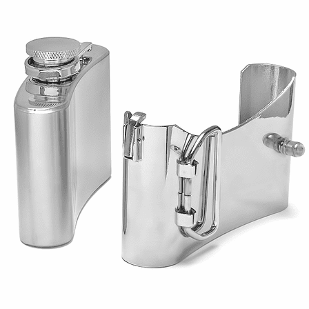 3 Ounce Engraved Belt Buckle Flask - due in 3/20/18