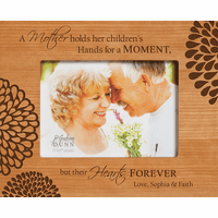 A Mother Holds Personalized 5" x 7" Picture Frame