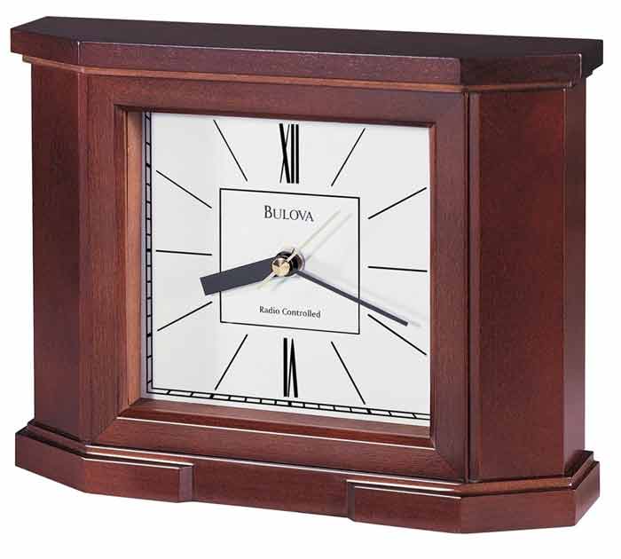 Altus Radio Controlled Tabletop Clock By Bulova Executive Gift Shoppe
