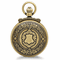 Antique Gold Quartz Charles Hubert Pocket Watch & Chain #3864-G