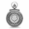 Antique Silver Vintage Mechanical Charles Hubert Pocket Watch & Chain #3867-S