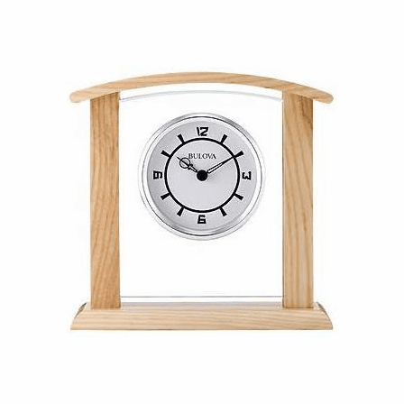 Athena Desktop Clock By Bulova - Discontinued