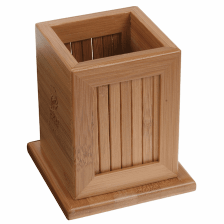 Bamboo Pen & Pencil Cup