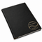 Baseball Coach's Personalized Black Leatherette Portfolio