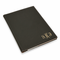 Black Portfolio & Notebook with Script Monogram