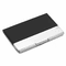 Black & Silver Engraved Business Card Holder - Discontinued