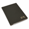 Black Small Portfolio & Notebook with Personalized Initials