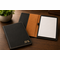 Black Small Portfolio & Notebook with Personalized Initials
