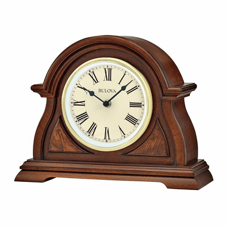 Bostonian Personalized Mantel Clock by Bulova