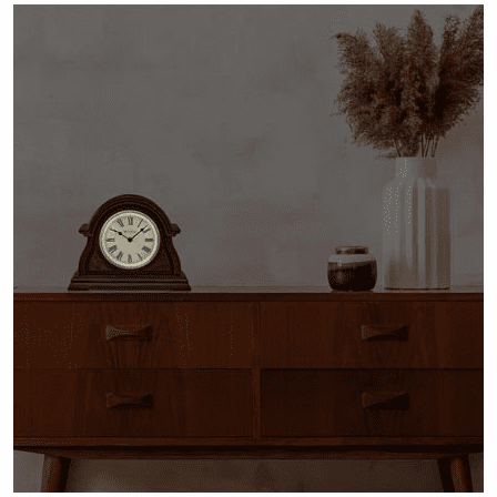 Bostonian Personalized Mantel Clock by Bulova