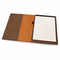 Brown Small Portfolio & Notebook with Personalized Initials