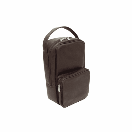 Carry All Vertical Leather Golf Shoe Bag