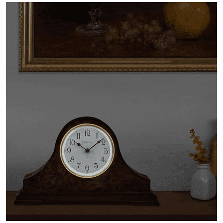 Chandler Personalized Mantel Clock by Bulova